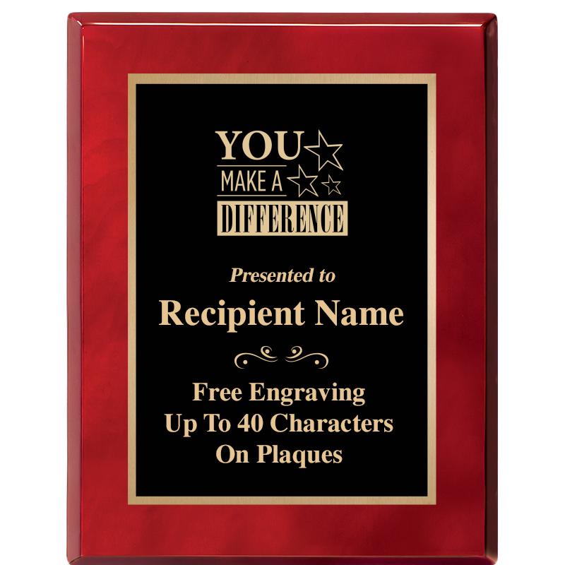 7X9 GOLD TRIM RW PIANO PLQ