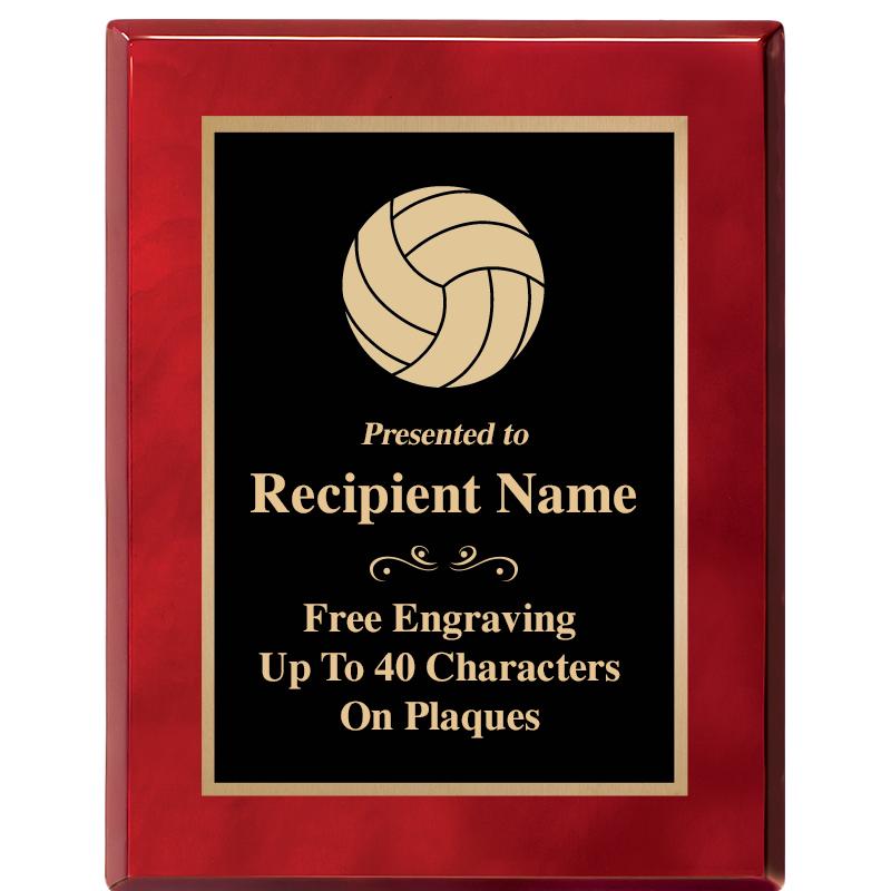 7X9 GOLD TRIM RW PIANO PLQ