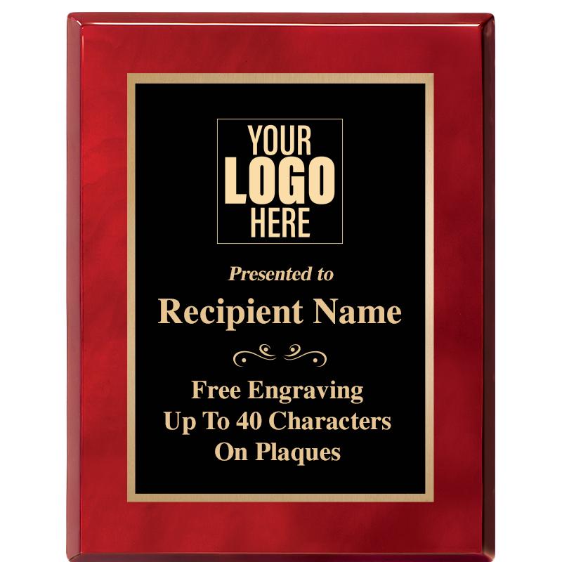 7X9 GOLD TRIM RW PIANO PLQ