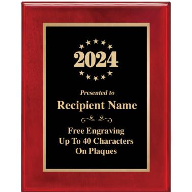 Corporate Plaques | Glossed Rosewood Plaques