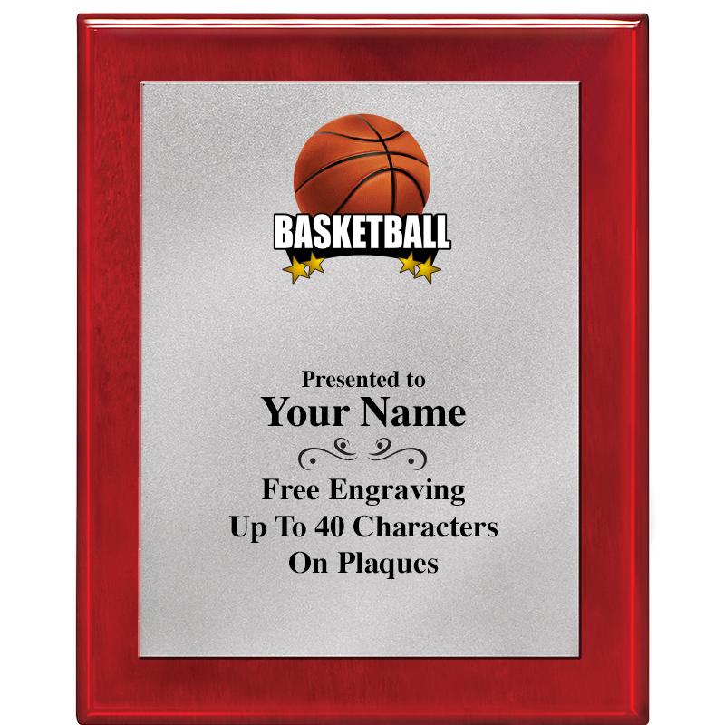 8X10 RW PIANO PLQ MATTE SV PLT