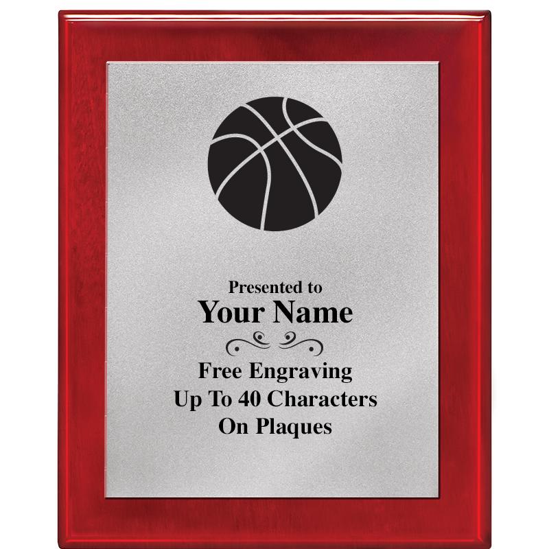 8X10 RW PIANO PLQ MATTE SV PLT