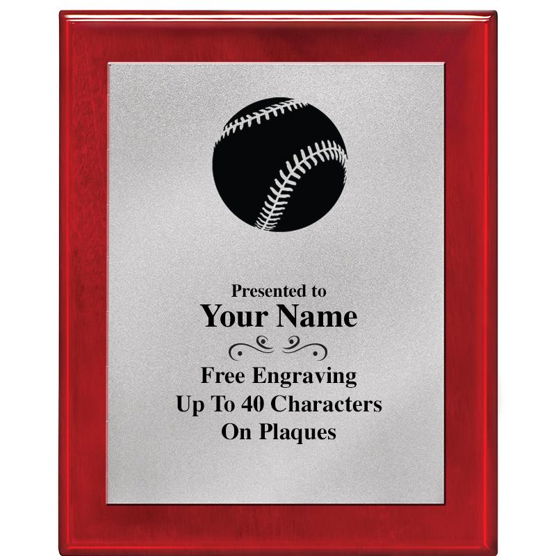 8X10 RW PIANO PLQ MATTE SV PLT