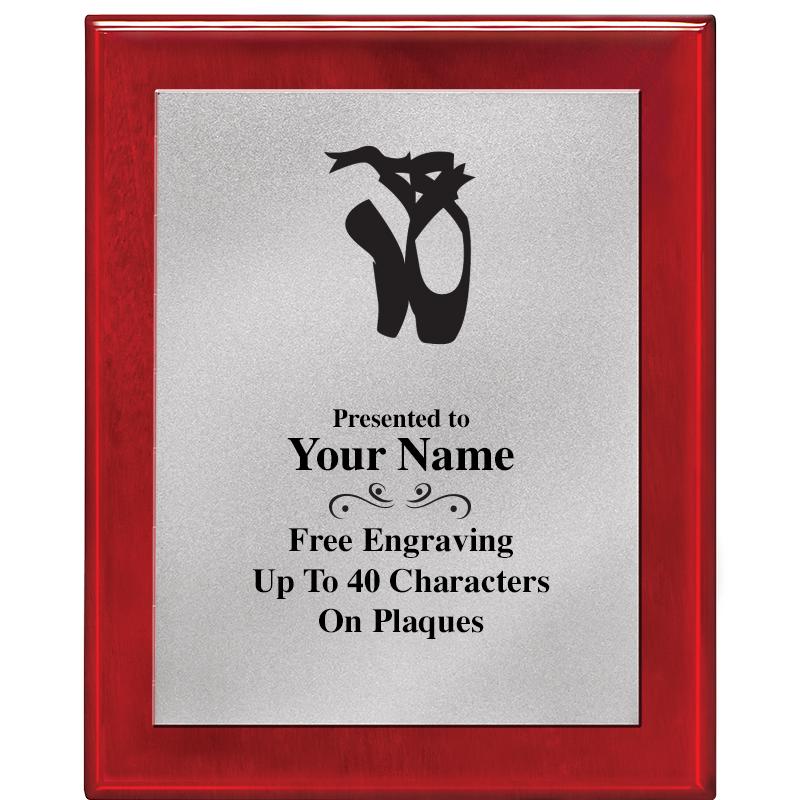 8X10 RW PIANO PLQ MATTE SV PLT