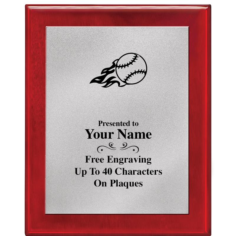 8X10 RW PIANO PLQ MATTE SV PLT