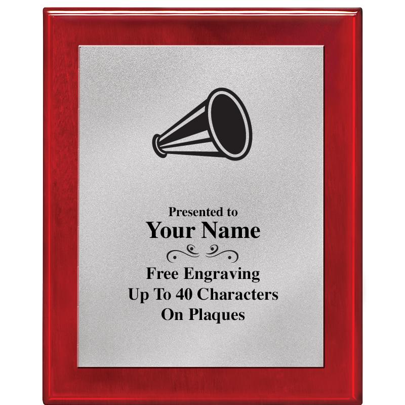 8X10 RW PIANO PLQ MATTE SV PLT