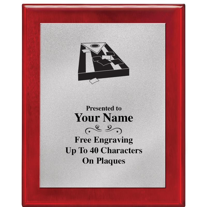 8X10 RW PIANO PLQ MATTE SV PLT