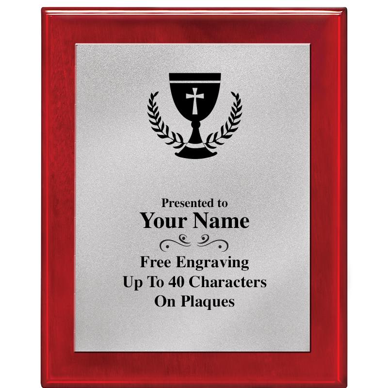 8X10 RW PIANO PLQ MATTE SV PLT