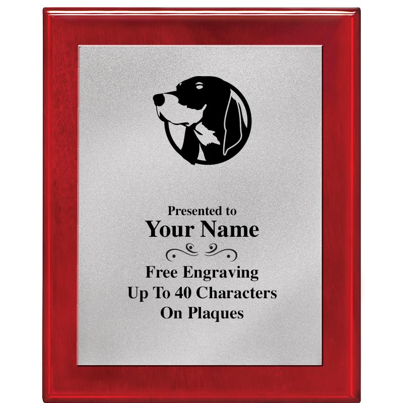 8X10 RW PIANO PLQ MATTE SV PLT