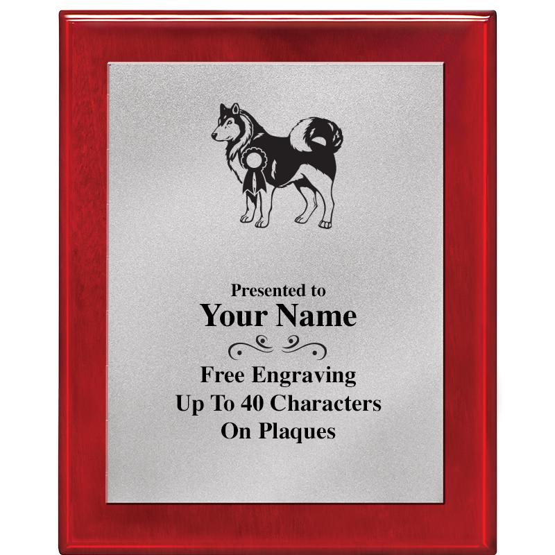 8X10 RW PIANO PLQ MATTE SV PLT