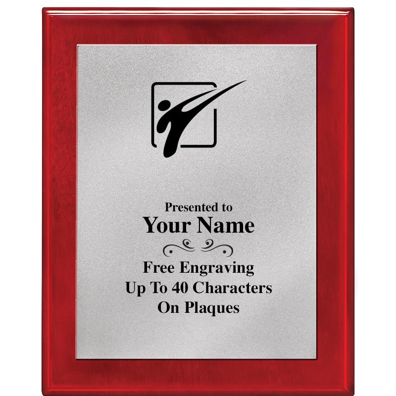 8X10 RW PIANO PLQ MATTE SV PLT