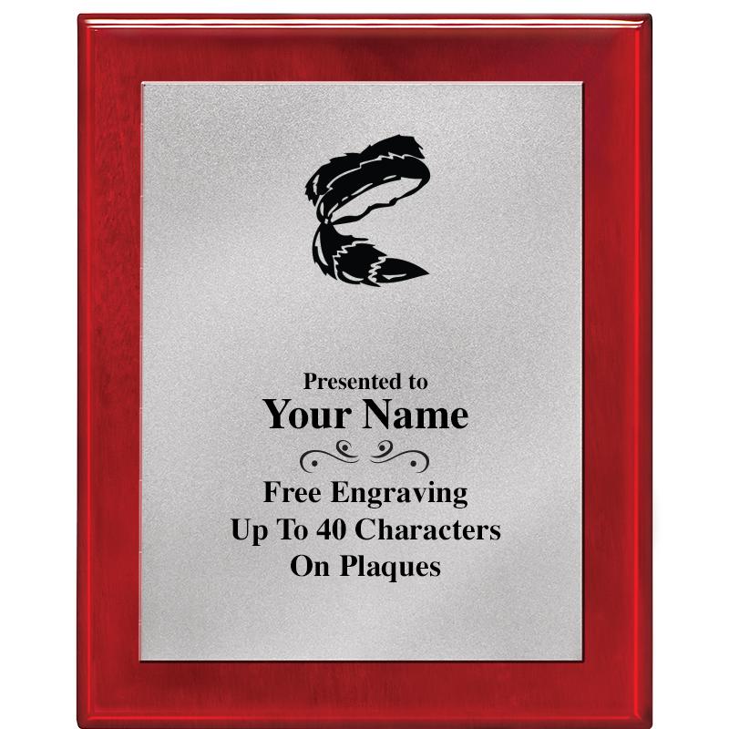 8X10 RW PIANO PLQ MATTE SV PLT