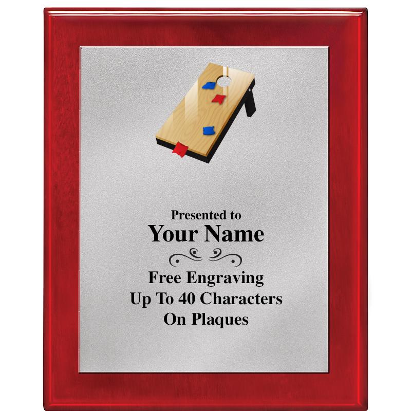 8X10 RW PIANO PLQ MATTE SV PLT