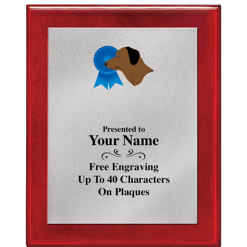 8X10 RW PIANO PLQ MATTE SV PLT