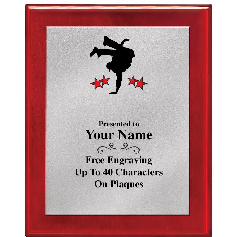 8X10 RW PIANO PLQ MATTE SV PLT