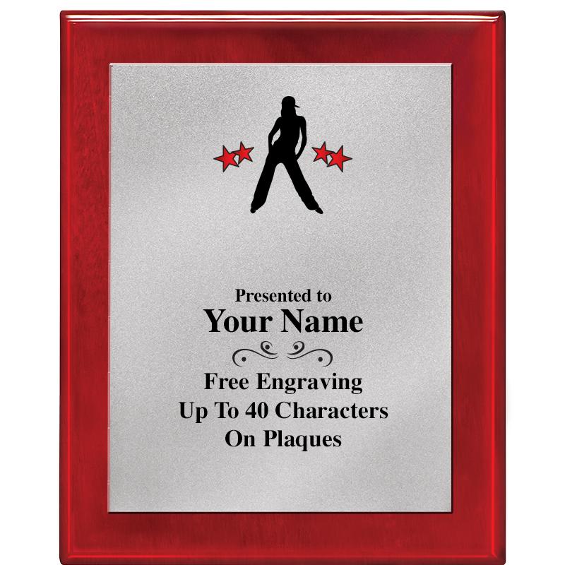 8X10 RW PIANO PLQ MATTE SV PLT