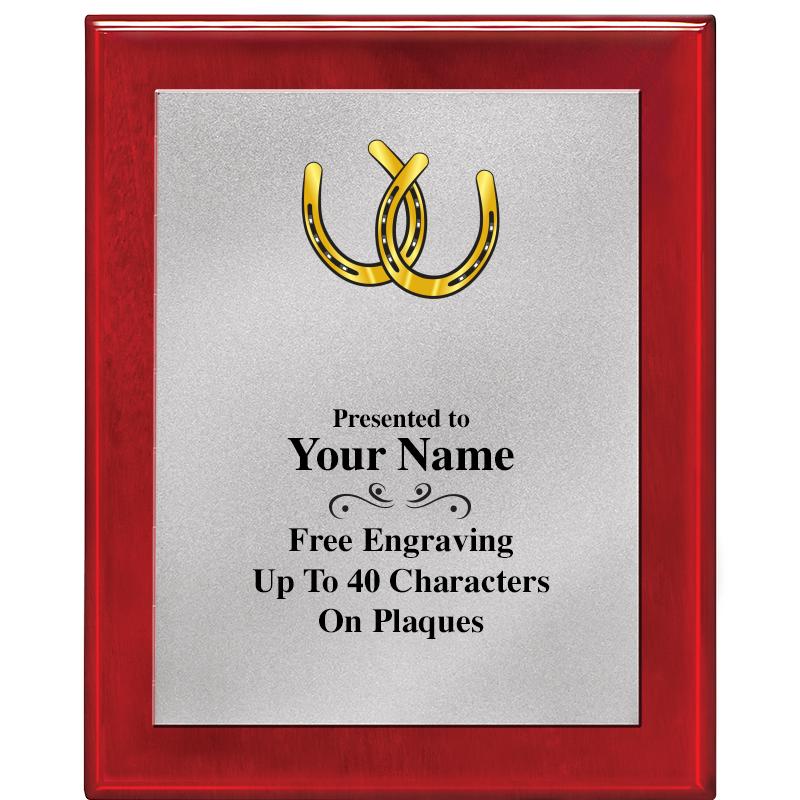 8X10 RW PIANO PLQ MATTE SV PLT