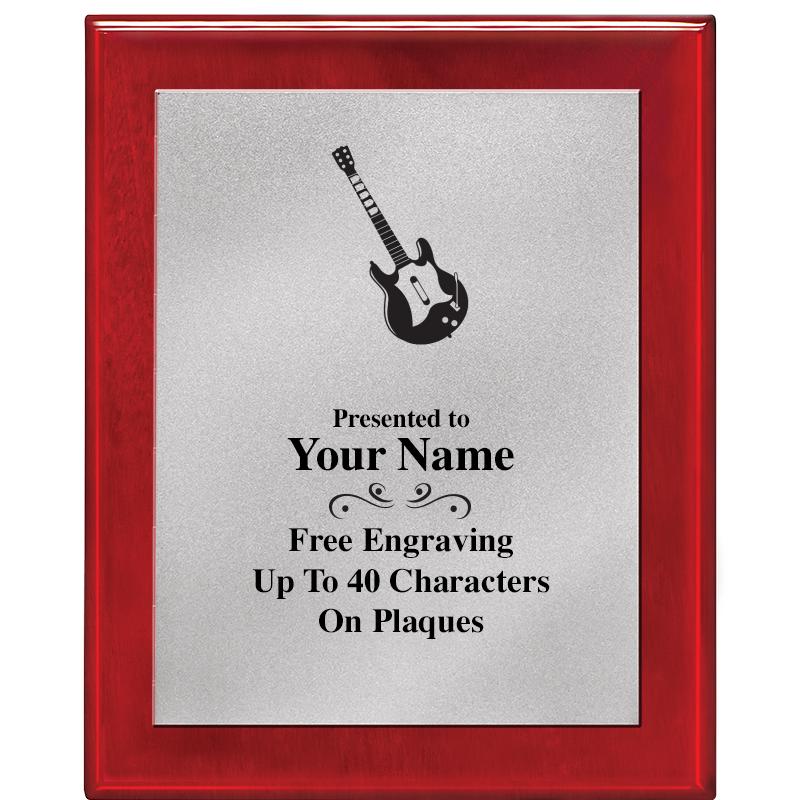 8X10 RW PIANO PLQ MATTE SV PLT