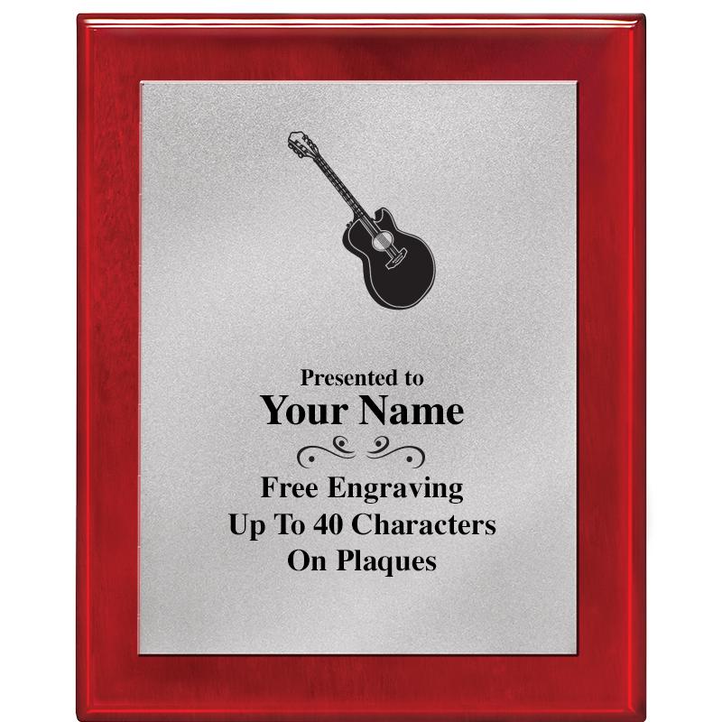 8X10 RW PIANO PLQ MATTE SV PLT