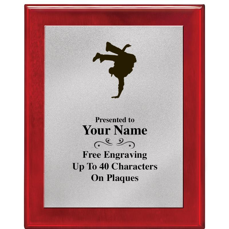 8X10 RW PIANO PLQ MATTE SV PLT