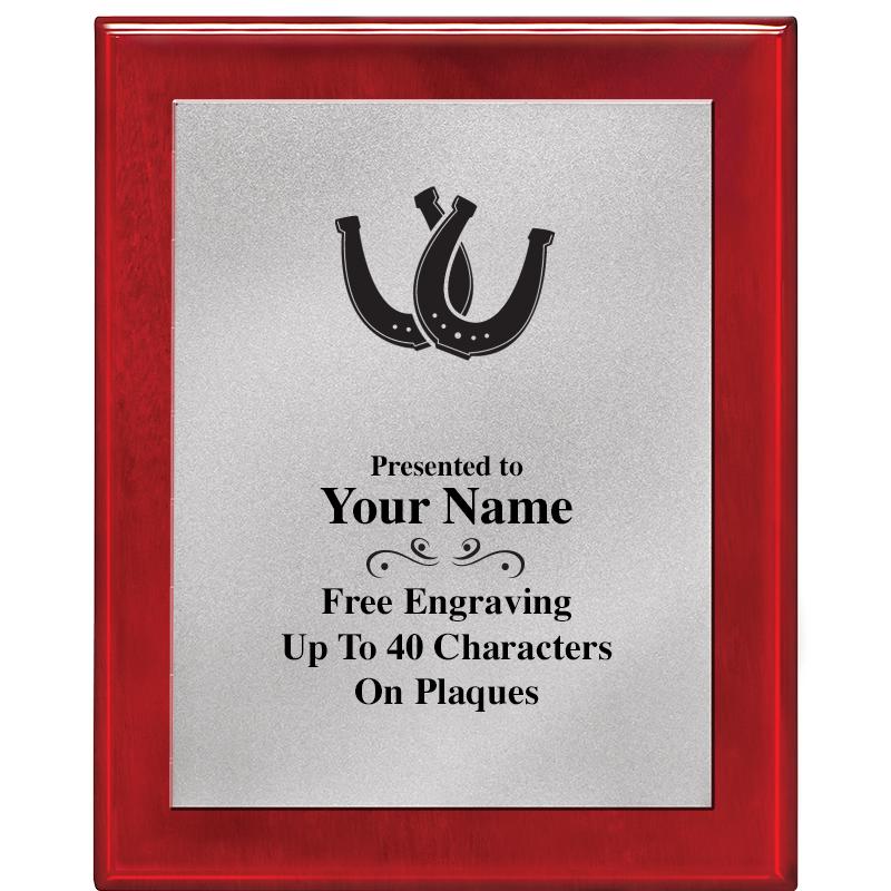 8X10 RW PIANO PLQ MATTE SV PLT