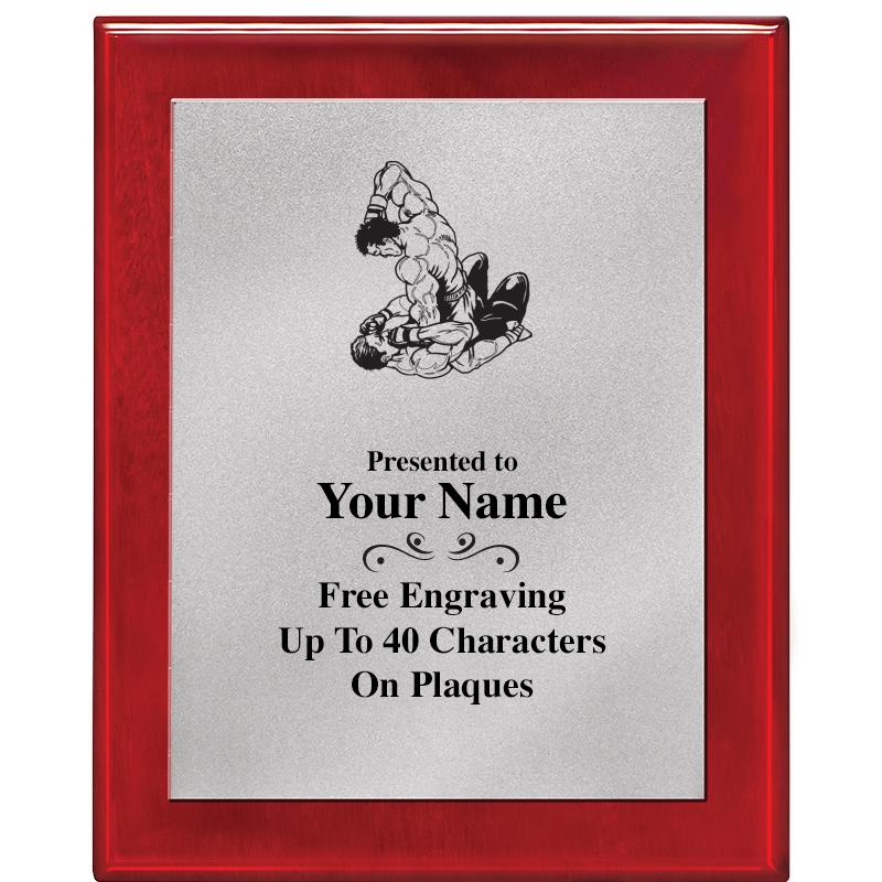 8X10 RW PIANO PLQ MATTE SV PLT