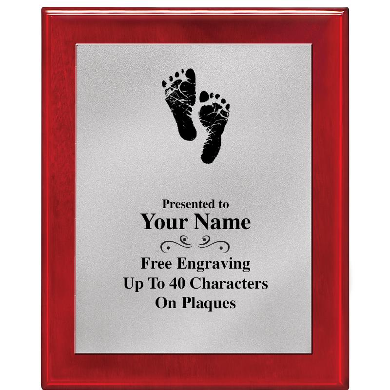 8X10 RW PIANO PLQ MATTE SV PLT