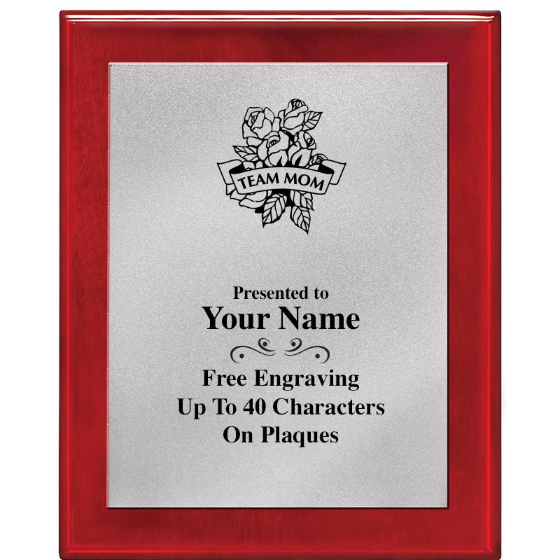 8X10 RW PIANO PLQ MATTE SV PLT