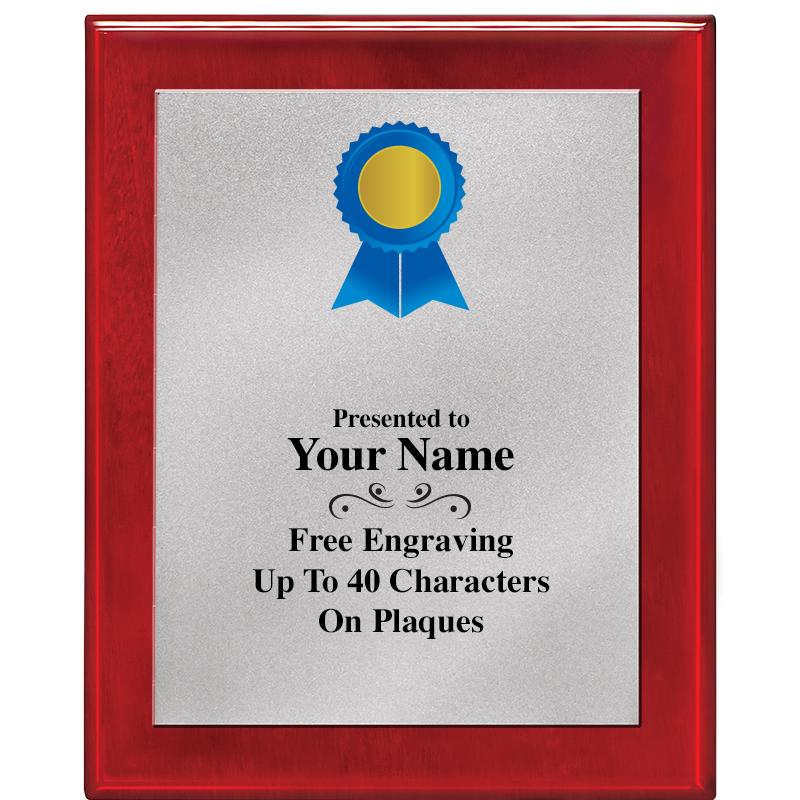 8X10 RW PIANO PLQ MATTE SV PLT