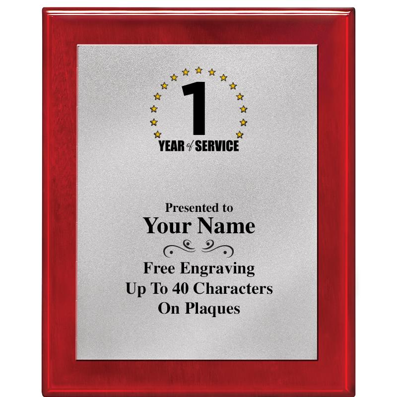 8X10 RW PIANO PLQ MATTE SV PLT