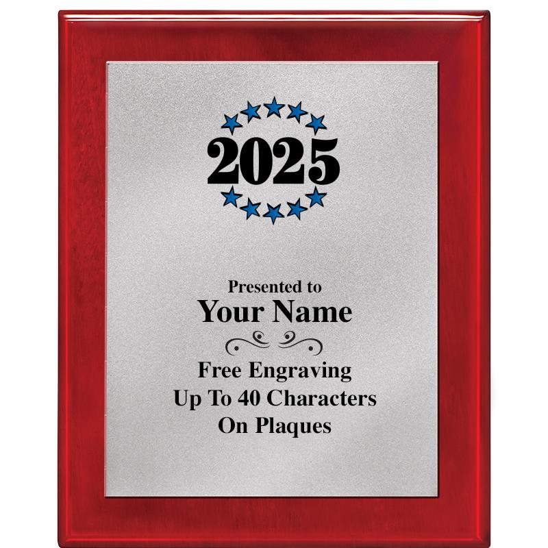 8X10 RW PIANO PLQ MATTE SV PLT