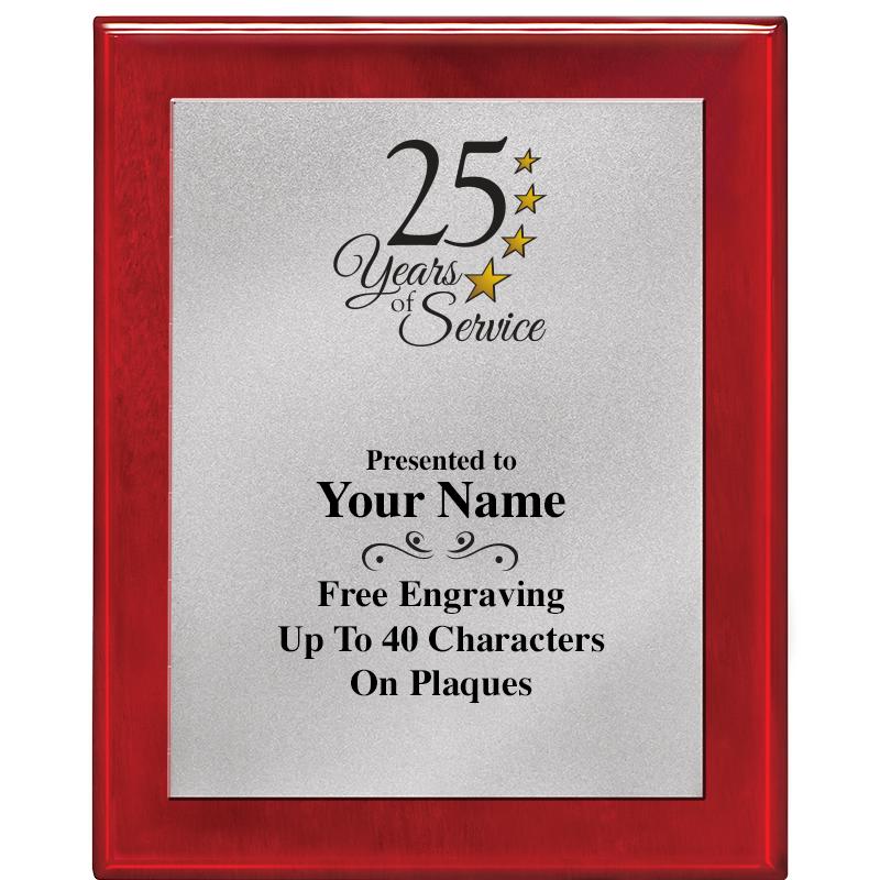 8X10 RW PIANO PLQ MATTE SV PLT