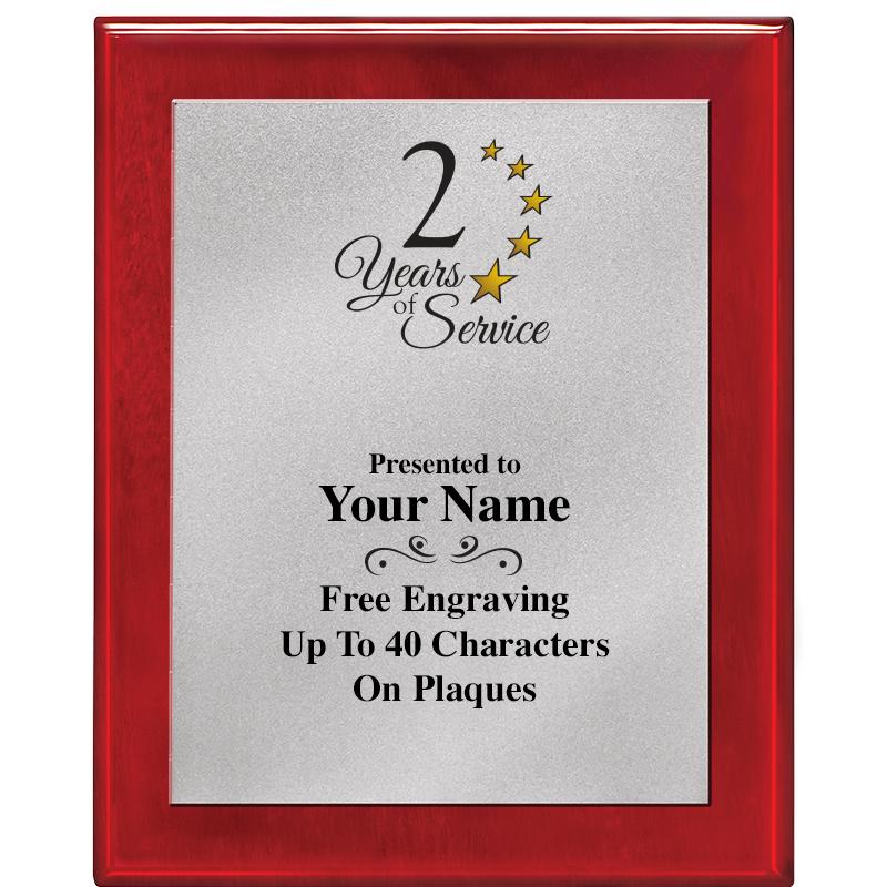 8X10 RW PIANO PLQ MATTE SV PLT