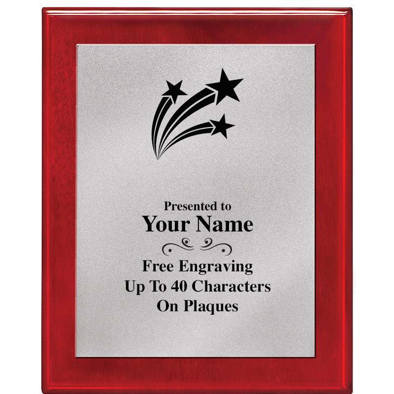 8X10 RW PIANO PLQ MATTE SV PLT