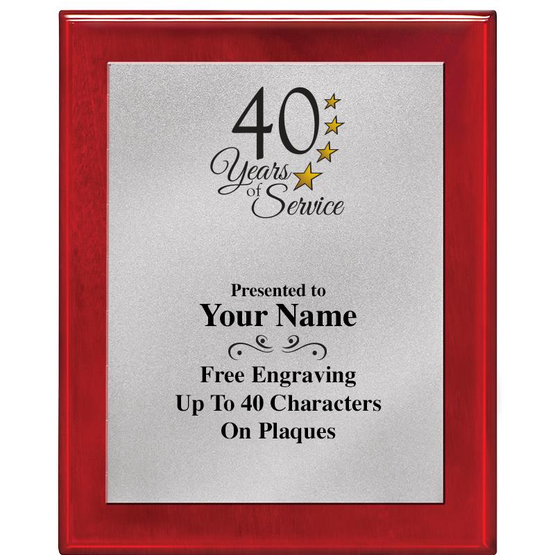 8X10 RW PIANO PLQ MATTE SV PLT