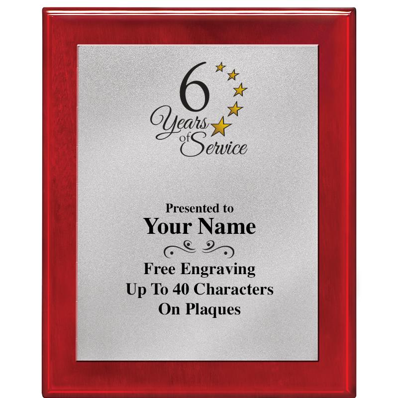 8X10 RW PIANO PLQ MATTE SV PLT