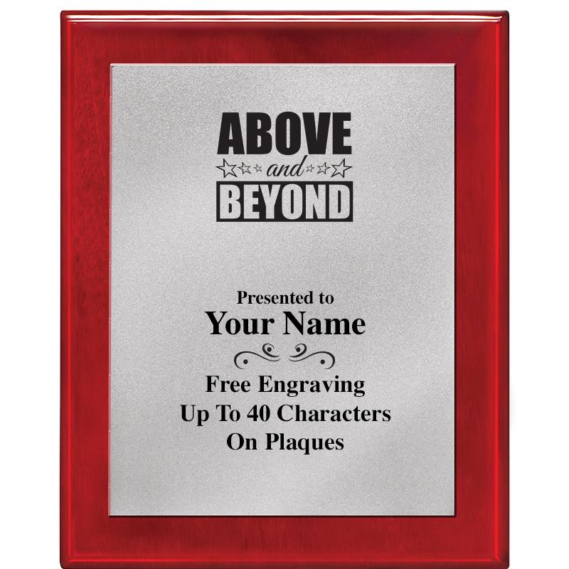 8X10 RW PIANO PLQ MATTE SV PLT