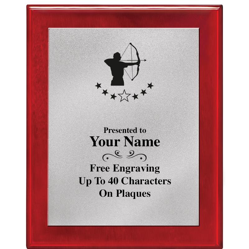 8X10 RW PIANO PLQ MATTE SV PLT