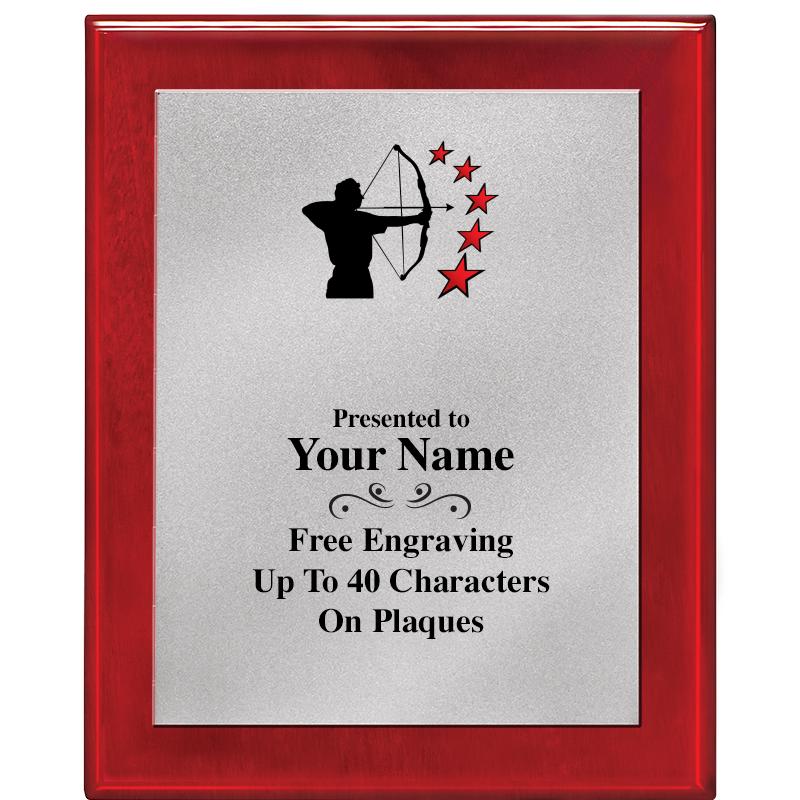 8X10 RW PIANO PLQ MATTE SV PLT