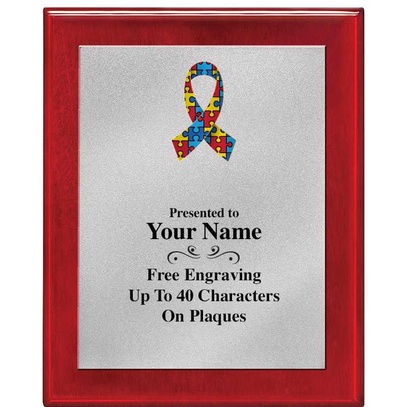 8X10 RW PIANO PLQ MATTE SV PLT