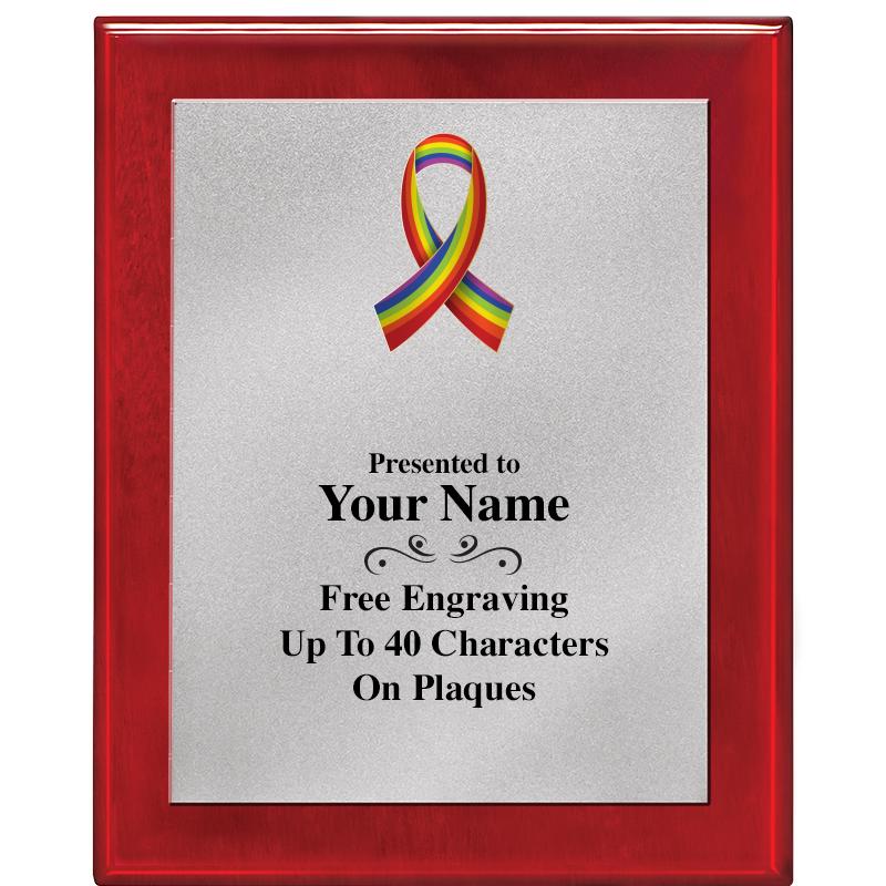 8X10 RW PIANO PLQ MATTE SV PLT