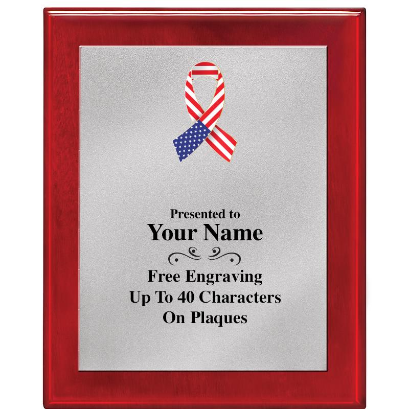 8X10 RW PIANO PLQ MATTE SV PLT