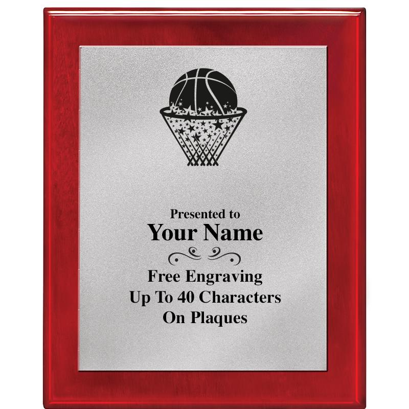 8X10 RW PIANO PLQ MATTE SV PLT