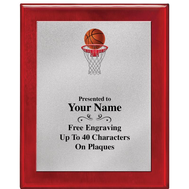 8X10 RW PIANO PLQ MATTE SV PLT