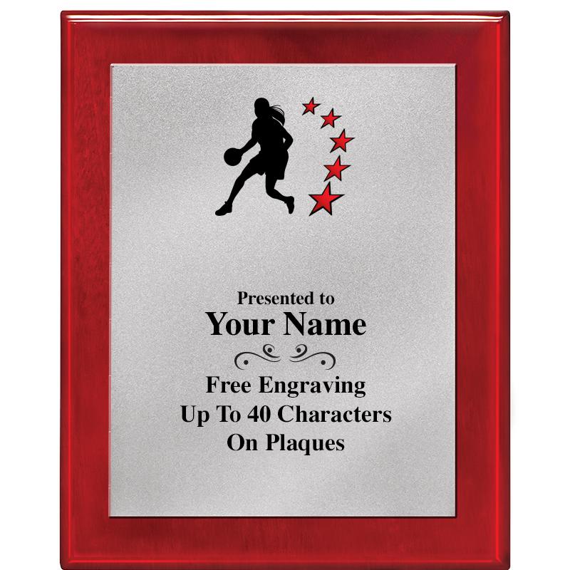 8X10 RW PIANO PLQ MATTE SV PLT