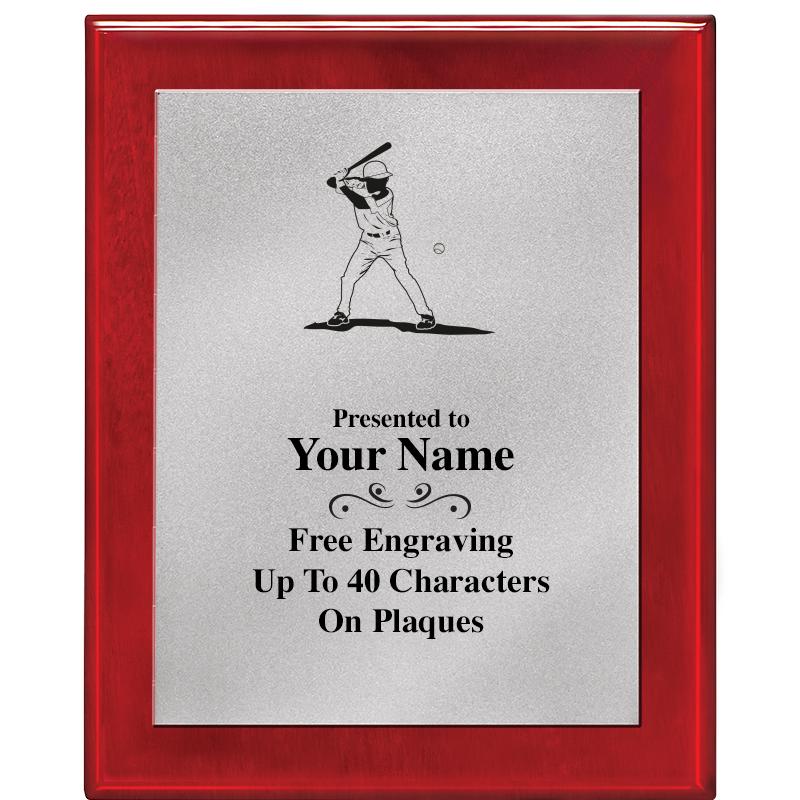 8X10 RW PIANO PLQ MATTE SV PLT