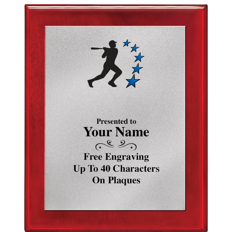 8X10 RW PIANO PLQ MATTE SV PLT