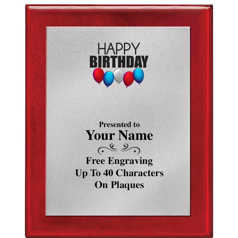 8X10 RW PIANO PLQ MATTE SV PLT