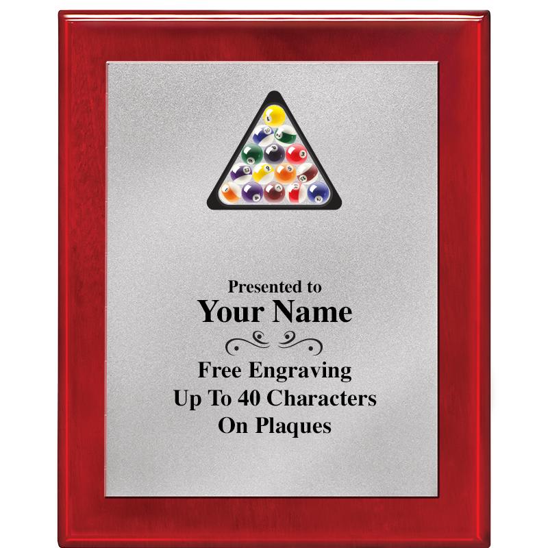 8X10 RW PIANO PLQ MATTE SV PLT