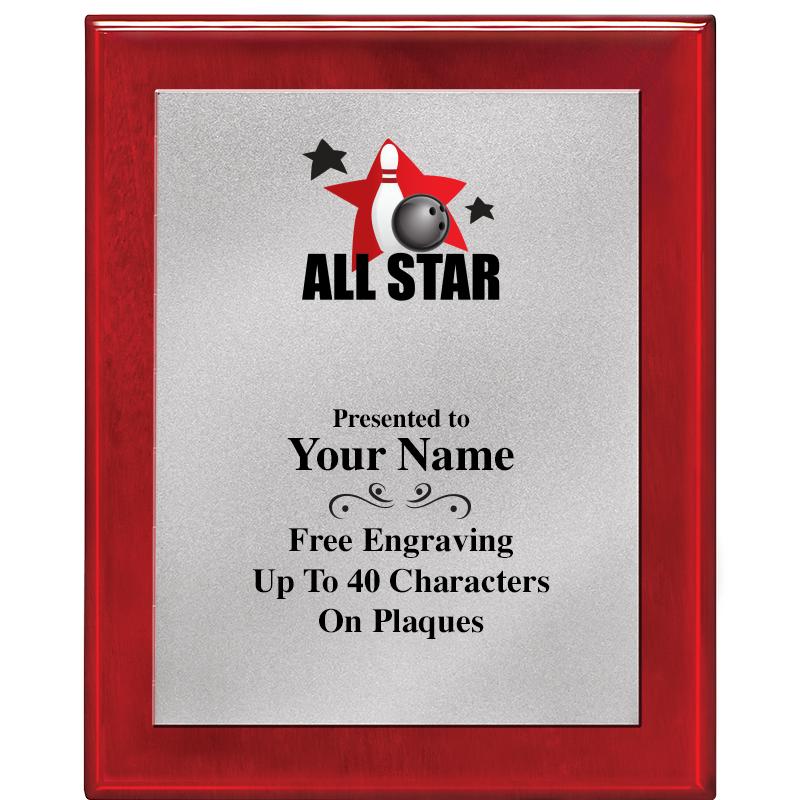 8X10 RW PIANO PLQ MATTE SV PLT